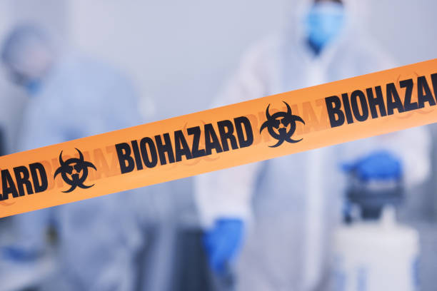 Professional Blood Cleanup technician working in Locust Grove, GA